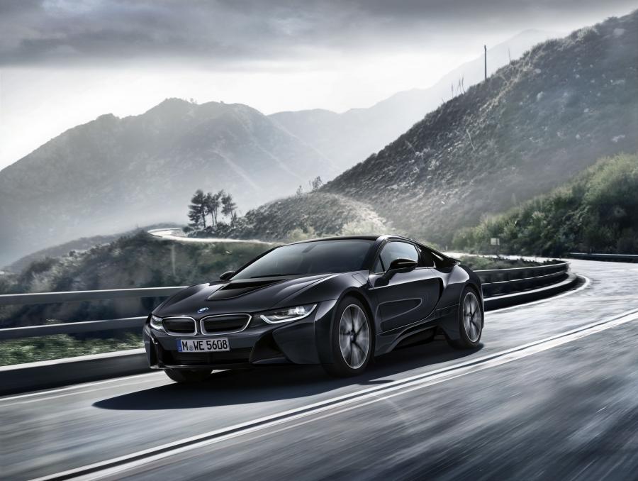  BMW i8 Protonic Dark Silver Edition (I12) 2016 года  (фото 5 из 8)